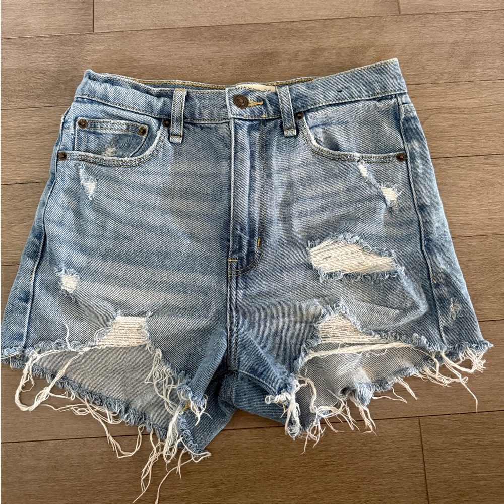 Abercrombie Distressed Denim shorts